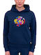 Women's Sweatshirt Hooded Dark Blue