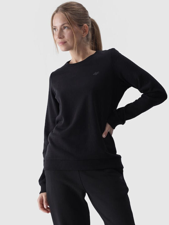 4F Damen Sweatshirt Black
