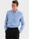 Baumwolle Hemd Sky Blue