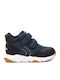 Kids Boots with Velcro Blue