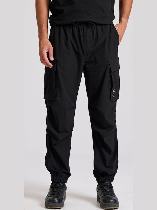Trousers Cargo in Relaxed Fit Black