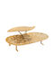 Keskor Metallic Decorative Platter Gold 25x16x8cm