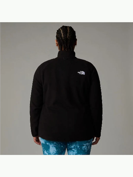 100 Glacier Women's Cardigan with Zipper Tnf Black