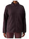 Fleece Damen Jacke in Lila Farbe