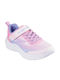 Skechers Kids Sneakers with Scratch Pink