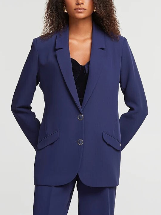 Lynne Blazer pentru femei Sacou Dark blue