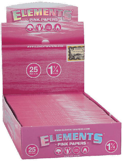 Elements Листчета за свиване на цигари 1+1/4 50 листове 25бр
