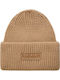 Beanie Γυναικείος Σκούφος Πλεκτός σε Καφέ χρώμα
