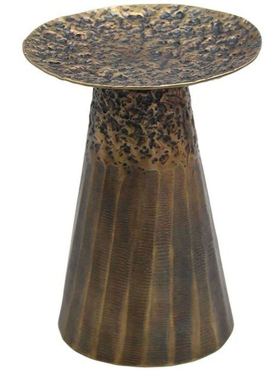Fylliana Candle Holder Metal in Brown Color 15x...