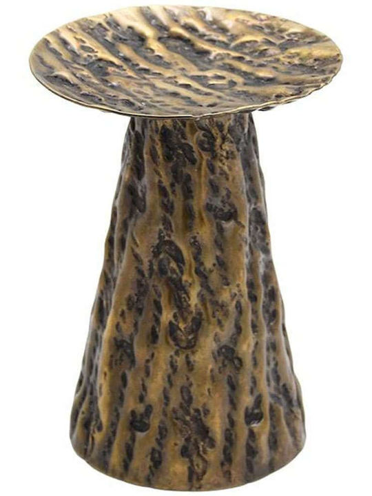 Fylliana Candle Holder Metal in Brown Color 15x...