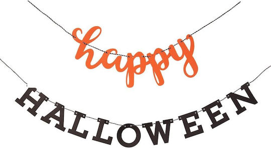Unique Γιρλάντα για Party Halloween σε Πορτοκαλί χρώμα