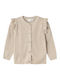 Kids Cardigan Knitted Golden