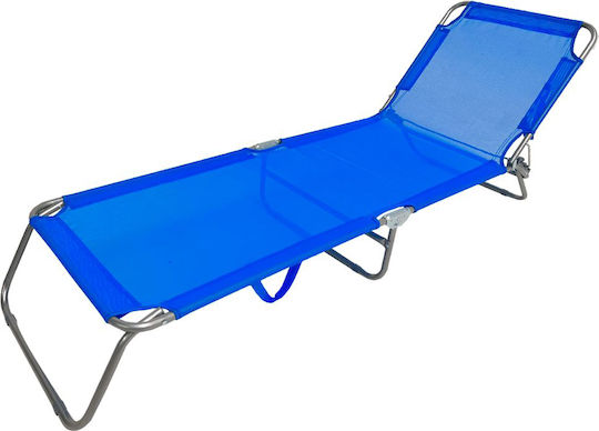 Ξαπλωστρα Summer Club Μεταλλικη Φ18μμ 188x55x24cm Blue