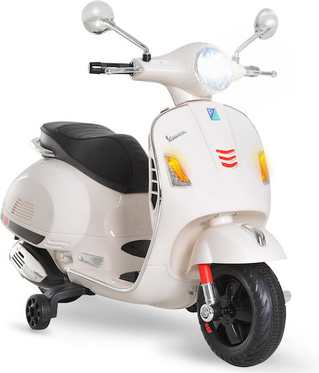 Παιδική Vespa Ηλεκτροκίνητη 6 Volt Λευκή για 3+ ετών