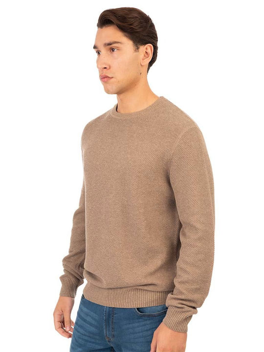 Double Long Sleeve Sweater Beige