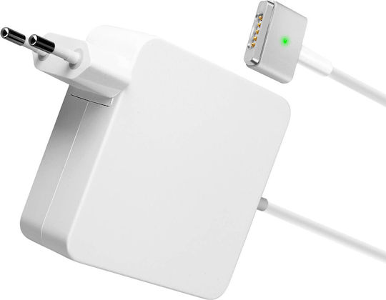 Macbook Magsafe 2 Magnetisches Schnellladegerät 60W LED-Anzeige Weiß