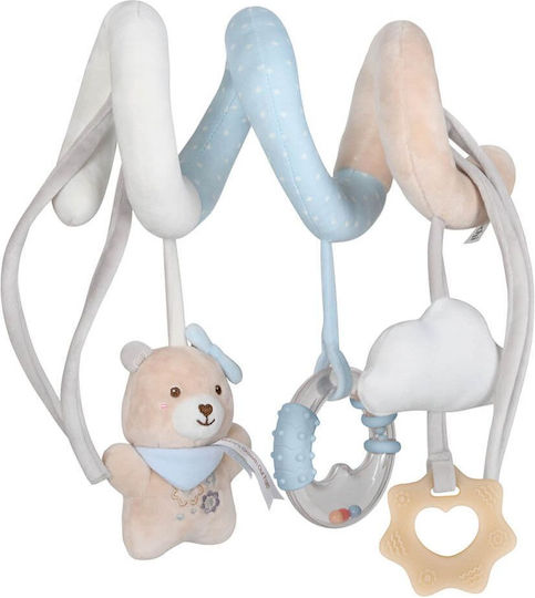Bebe Stars Spirale Spielzeug Für Wiege und Kinderwagen mit Beißring für 0++ Monate
