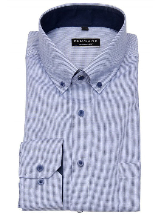 Redmond Cotton Shirt Blue