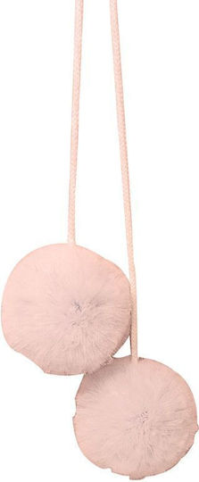 Baby Star Kinder Wanddekoration Rosa Set Pom Pom aus Tüll Skin Large Skin 70εκ.