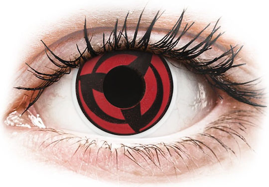 ColourVUE Crazy Lens 2 Ετήσιοι Έγχρωμοι Χωρίς Διοπτρία Φακοί Επαφής Υδρογέλης Kakashi