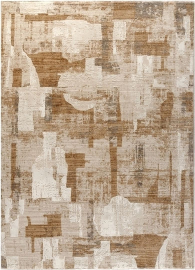 Tzikas Carpets Pera 68870-070 Rug Rectangular with Fringes Brown
