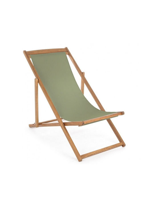 Deckchairs Noemi Wooden Green 0806006 60x106x88cm