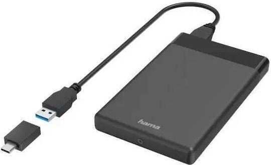 Hama Hard Drive Drawer 2.5" Ssd Hdd Usb 3.2 Gen 1 Sata Iii Black