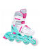 Raven Inline Einstellbar Rollers Türkis Erwachsene/Kinder