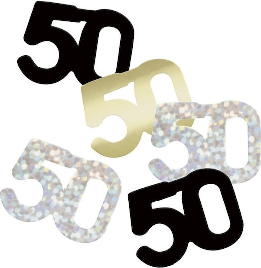 Κομφετί Glitz 50 Black Foil Confetti 14 Γρ