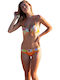 Set Bikini Push-Up Orange