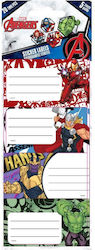 Avengers Notebook Labels 200pcs