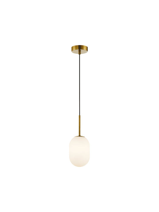 Milagro Pendant Light Single-Light for Socket E14, E.14 Gold