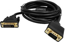 Nelbo Dvi Vga Cable 1.5 Meters Double Shielded Gold-plated Connectors