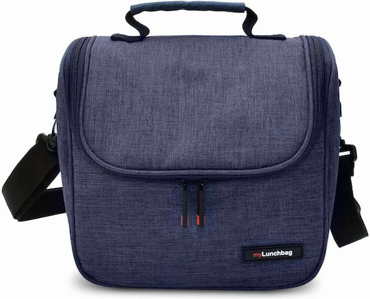 Insulated Food Transport Bag 5.5 L Blue Lunchbag Case
