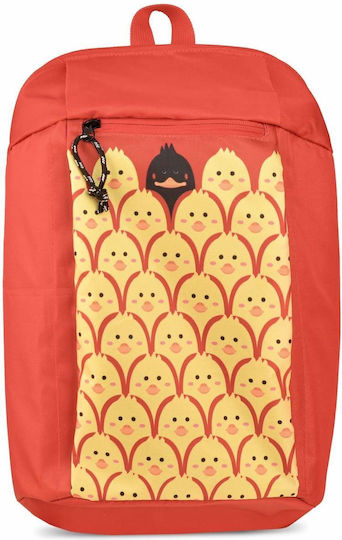 Τσάντα Ισοθερμική Κόκκινη Σχέδια 14 Λτ Backpack Friends