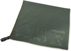 Pinguin Microfiber Towel Face Gray
