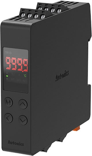 Controler de Temperatură Digital pe Șină 240VAC PID Ieșire 1NO+1Alarmă TR1D-14RR Autonics 03.053.0092 3 Rate Fără Dobândă