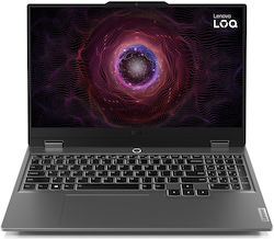 Lenovo LOQ 15ARP9 15.6" IPS FHD 144Hz (Ryzen 7-7435HS/16GB/1TB SSD/GeForce RTX 4060/Fără OS) Luna Grey (Tastatură BG)