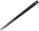 Chopsticks Χειροποίητα Ξύλινα Λάκα Μαύρα Σχέδιο 24 Εκατ 2 Τμχ Classic