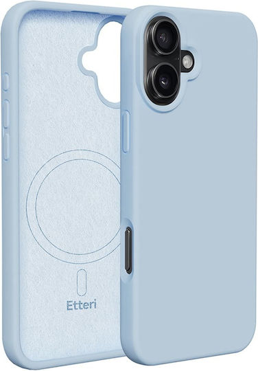Etteri Задна корица Силикон Син (iPhone 16 Plus)