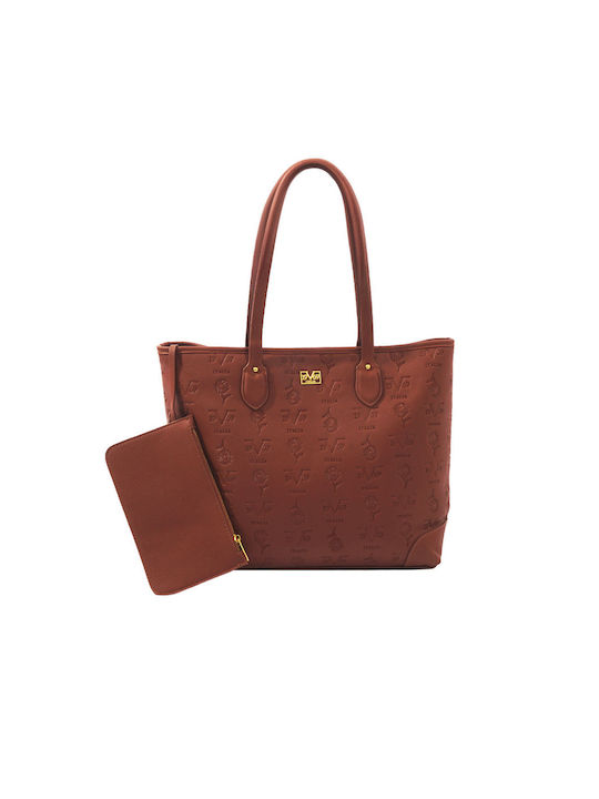 Women's Bag Shopper Shoulder Brown