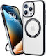 Torras Ostand Back Cover Σιλικόνης Μαύρο (iPhon...