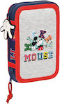 Safta 412314854 Mickey Mouse Only One Fabric Pencil Case Blue