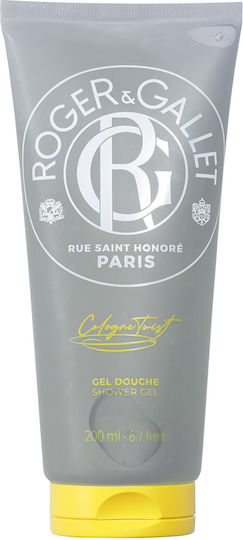Roger & Gallet Cologne Twist Douche Bubble Bath Gel with Aloe Vera & Citrus Scent 200ml