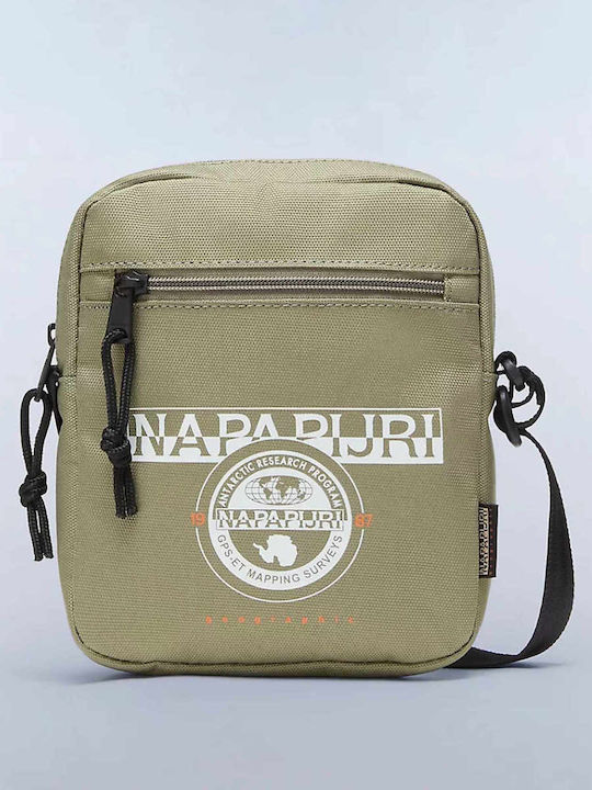 Napapijri Ανδρική Τσάντα Ώμου / Χιαστί Χακί