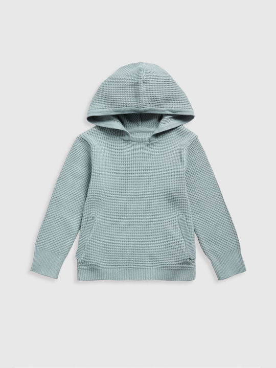 Παιδικό Φούτερ με Κουκούλα Sea Green
