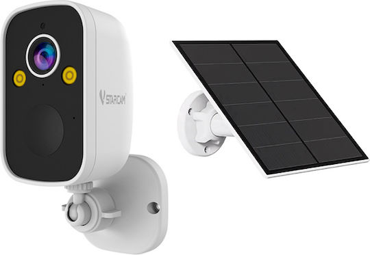 Vstarcam BG55 IP Κάμερα Παρακολούθησης 4G Full HD+ 3MP Αδιάβροχη Μπαταρίας με Αμφίδρομη Επικοινωνία και Φακό 2.8mm 4G