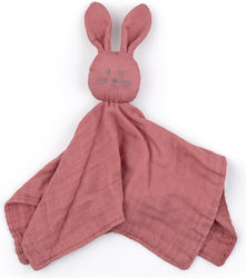 Petite & Mars Πανάκι Μωρού Hugo Bunny Ροζ