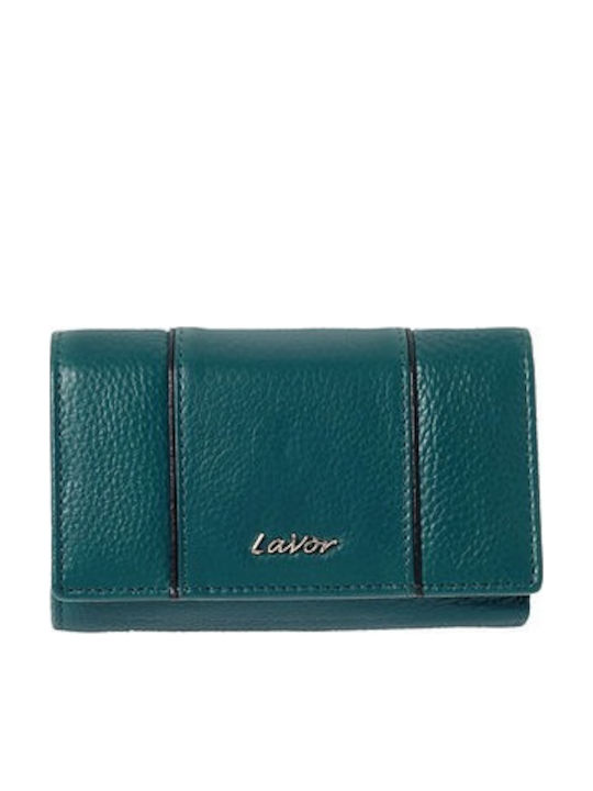 Lavor Leder Damenbrieftasche mit RFID Hellblau
