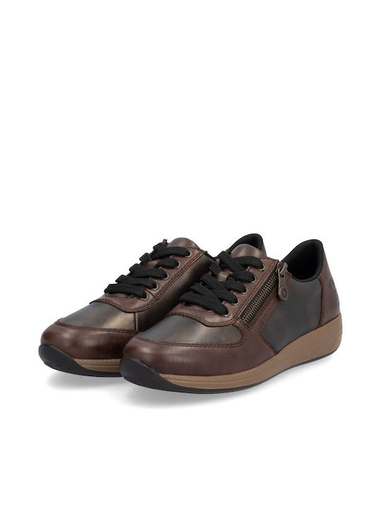 Rieker Damen Sneakers Coffee